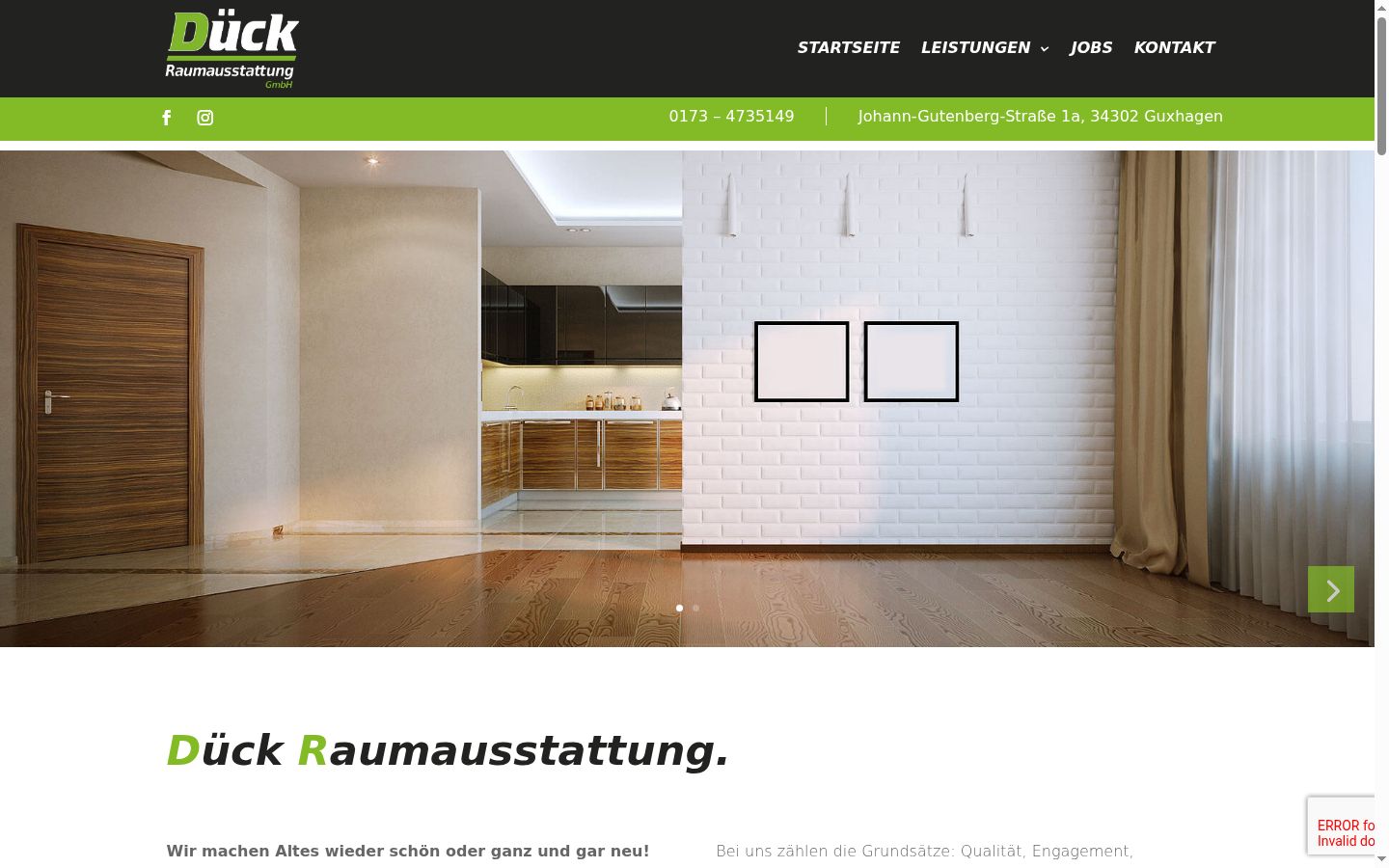 Screenshot des Einwilligungsbanners vor jeglicher Interaktion