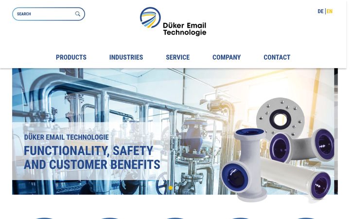 Screenshot of dueker-emailtechnologie.com