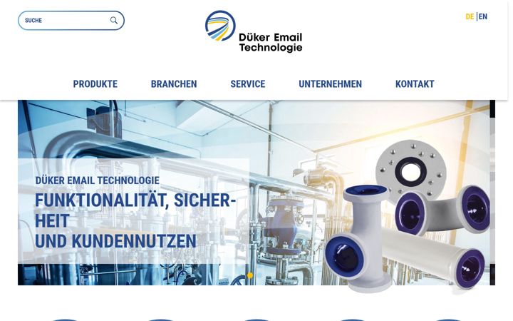 Screenshot of dueker-emailtechnologie.de