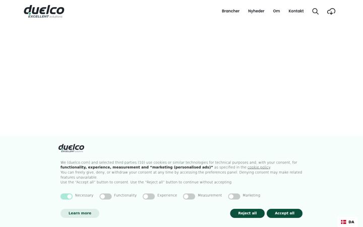 Screenshot of duelco.com