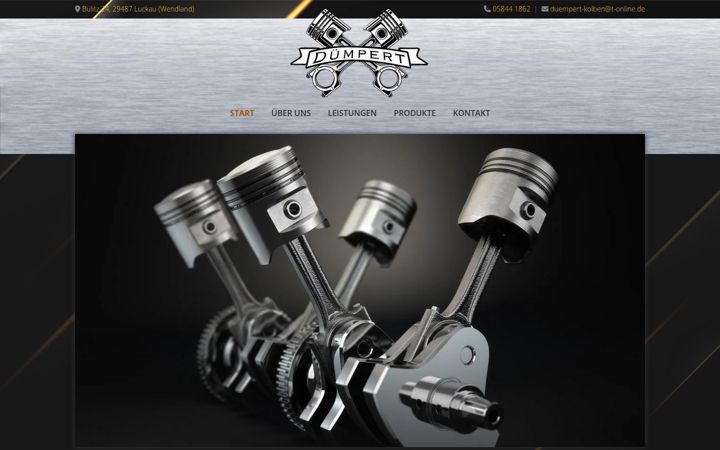 Screenshot of duempert-kolben.de