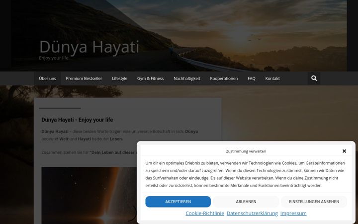 Screenshot ta' duenya-hayati.de