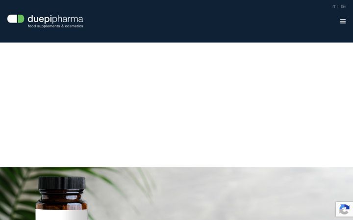 Skærmbillede af duepipharma.it