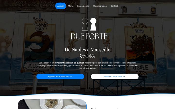 Screenshot of dueporte.fr
