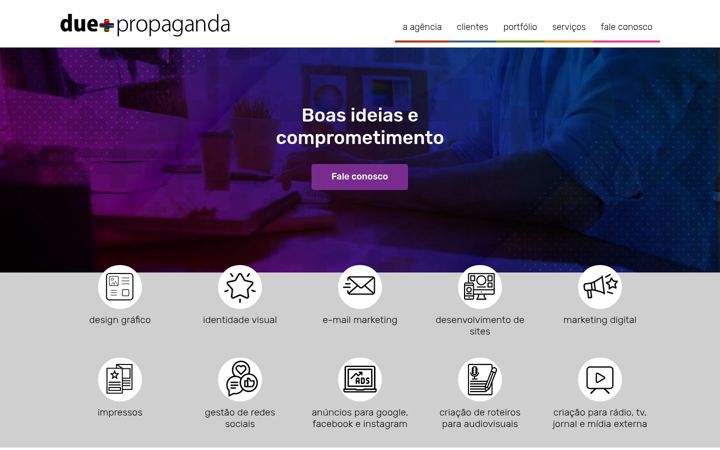 Snimka zaslona za duepropaganda.com.br