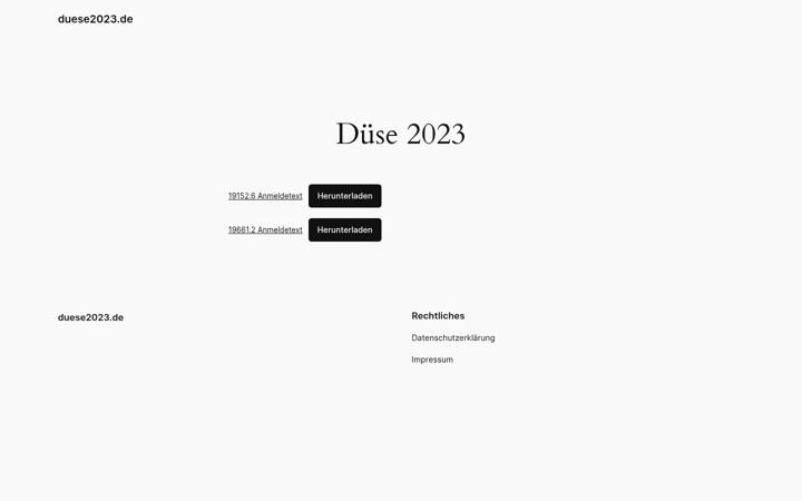 Screenshot of duese2023.de