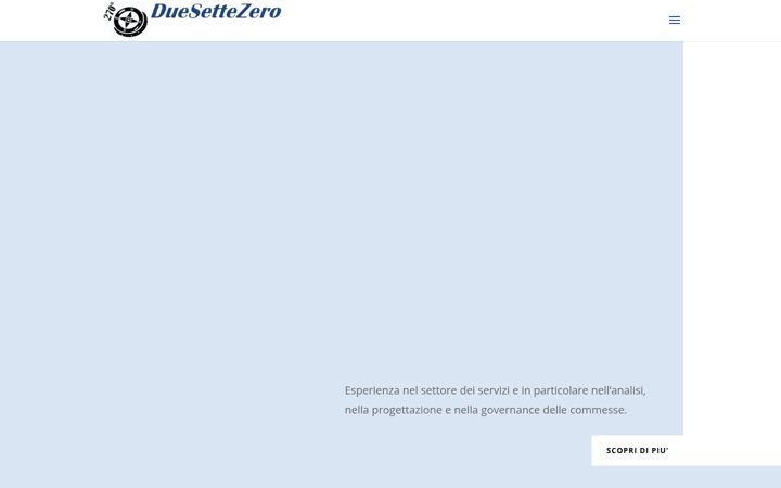 Captura de pantalla de duesettezero.it