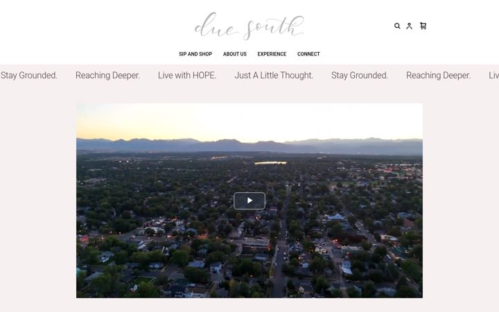 Screenshot of duesouthstore.com