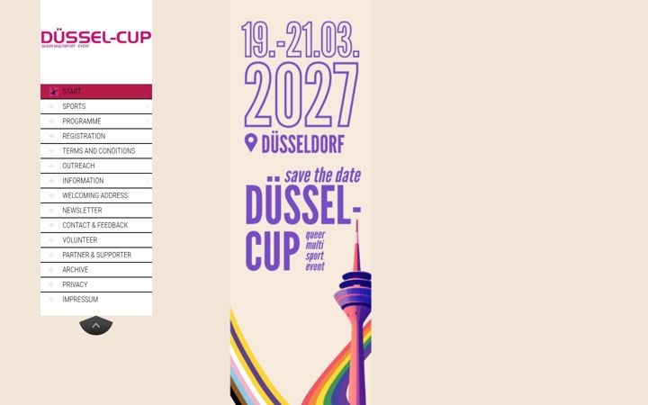 Screenshot of duessel-cup.de