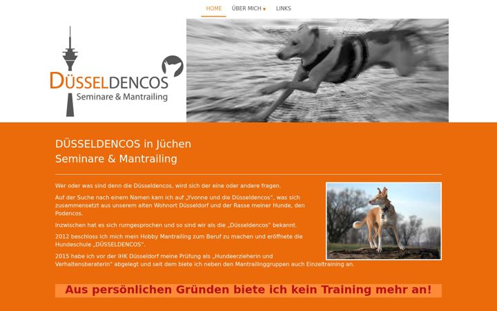 Screenshot of duesseldencos.de