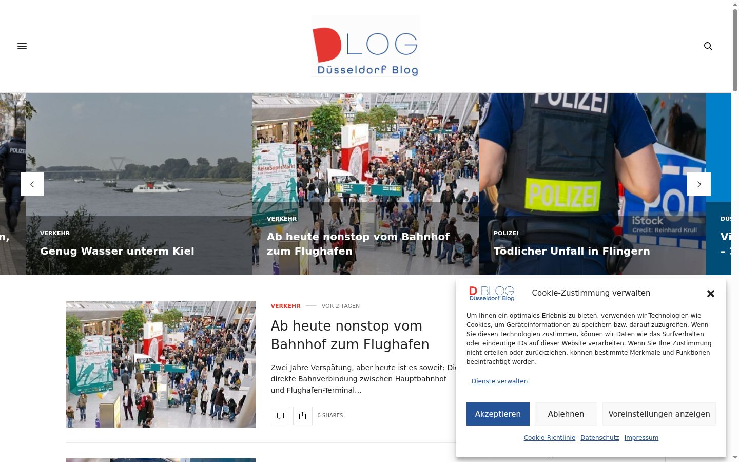 Screenshot tal-banner tal-kunsens muri qabel kwalunkwe interazzjoni