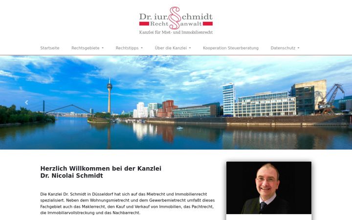 Screenshot of duesseldorf-mietrecht.de