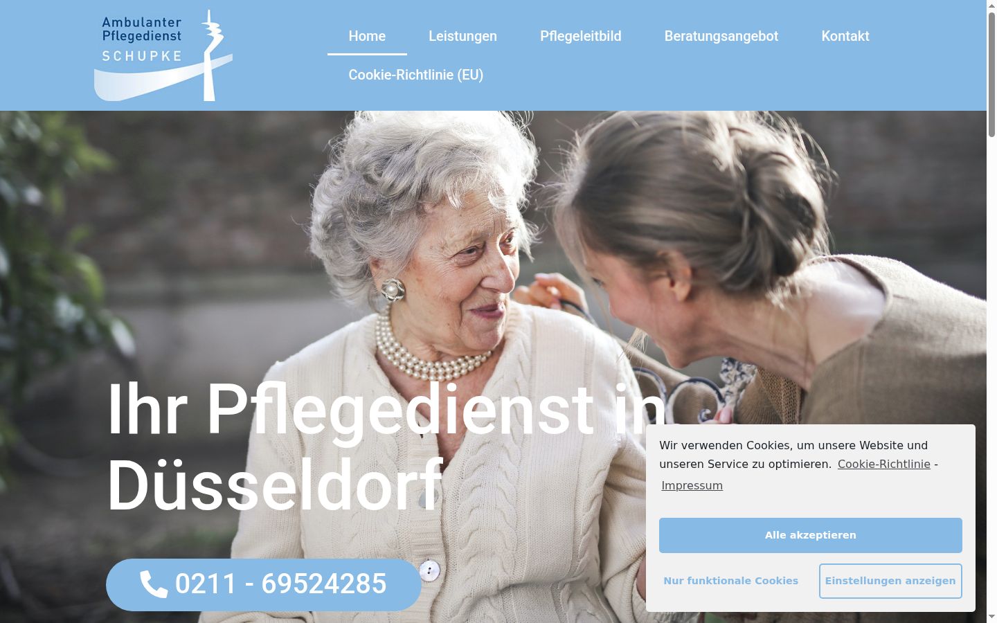 Screenshot tal-banner tal-kunsens muri qabel kwalunkwe interazzjoni