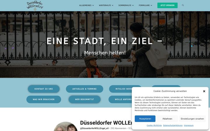 Screenshot ta' duesseldorferwollengel.de