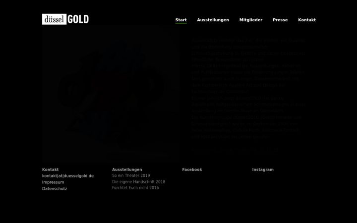 Screenshot of duesselgold.de