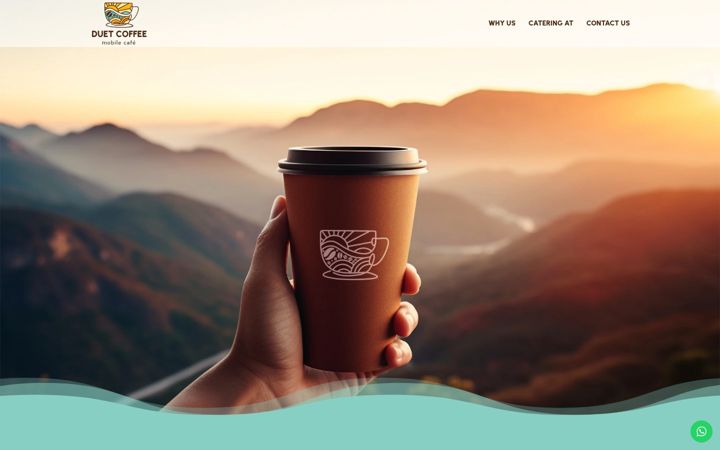 Capture d'écran de duetcoffee.co.za