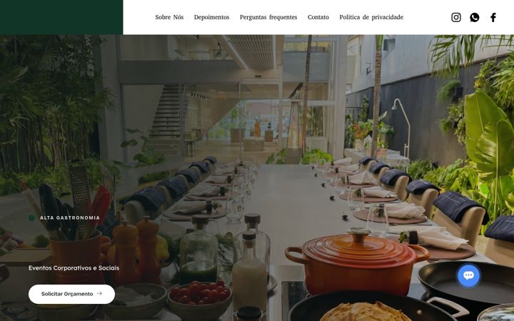 Snimka zaslona za duetogastronomia.com.br