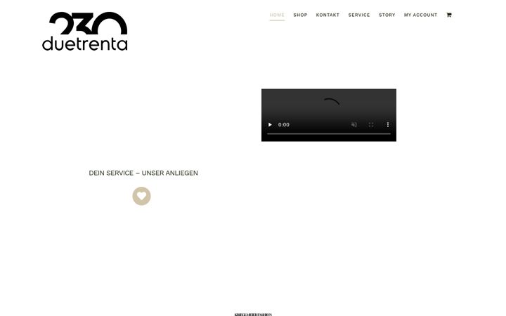 Screenshot of duetrenta.com
