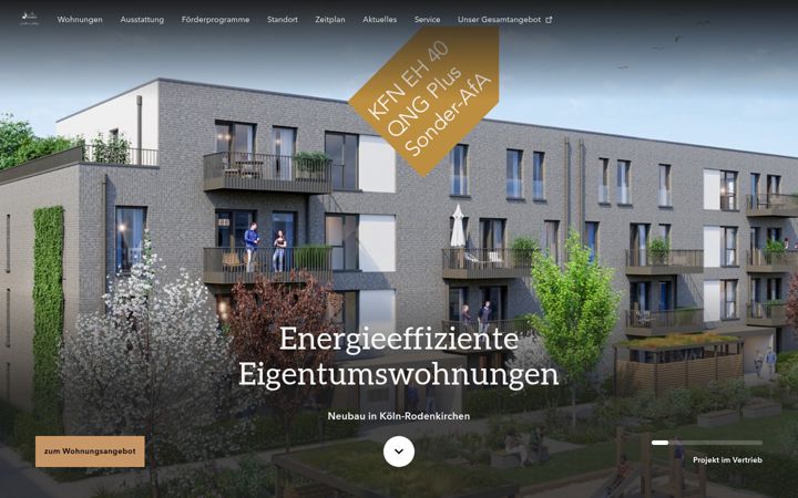 Screenshot of duettamrhing.de
