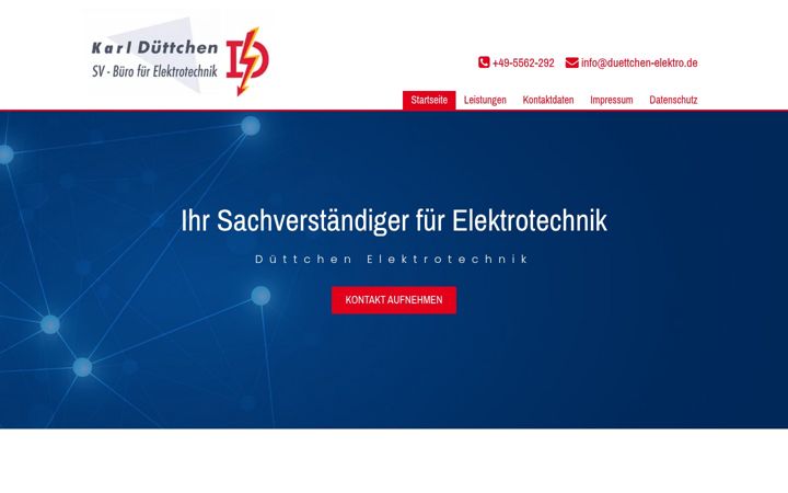Screenshot of duettchen-sv.de