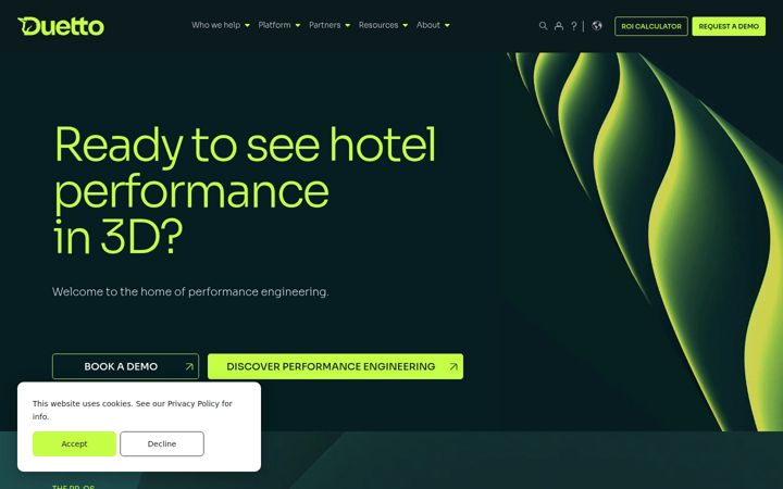 Screenshot of duettoresearch.com