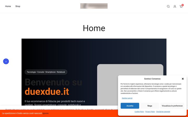 Snimka zaslona za duexdue.it