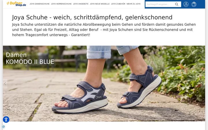 Screenshot ta' dufner-shop.de