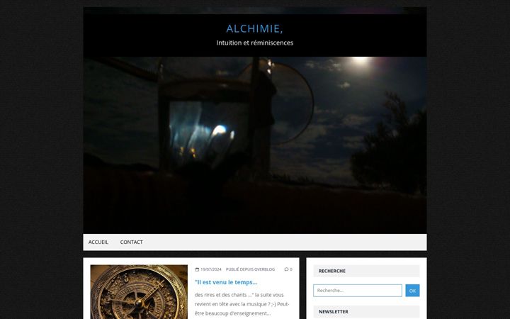 Screenshot of dufonddemamemoire.com