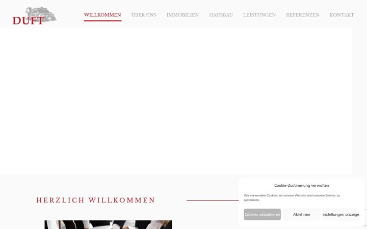 Screenshot ta' duft-gmbh.de