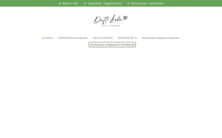 Screenshot of duft-liebe.de
