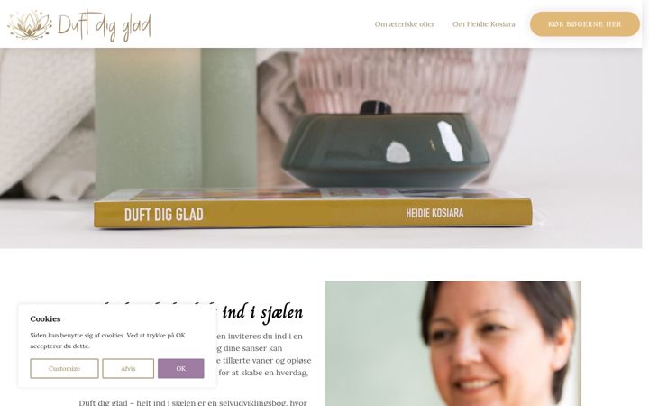 Skjermbilde av duftdigglad.dk