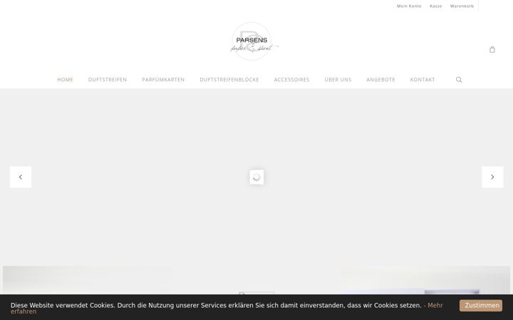 Screenshot ta' duftstreifen-shop.de