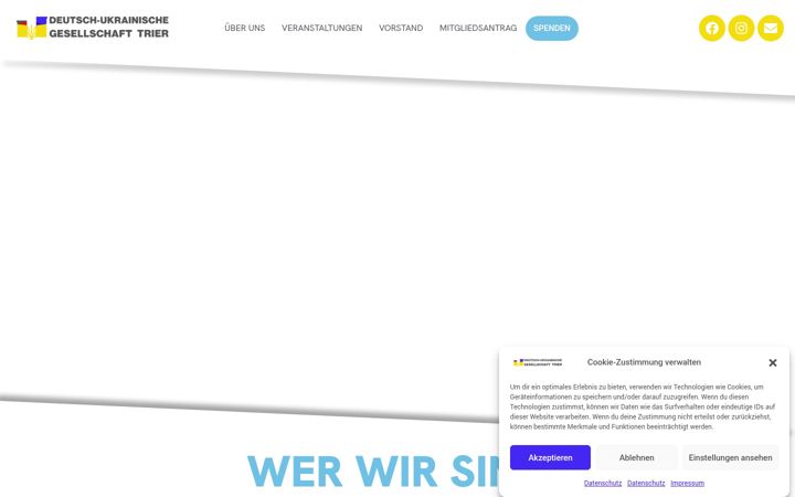Screenshot of dug-trier.de