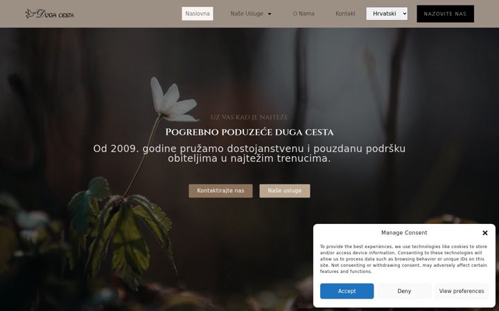Screenshot of dugacesta.com
