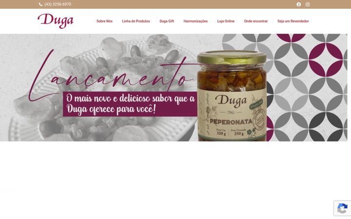 Snimka zaslona za dugasabores.com.br