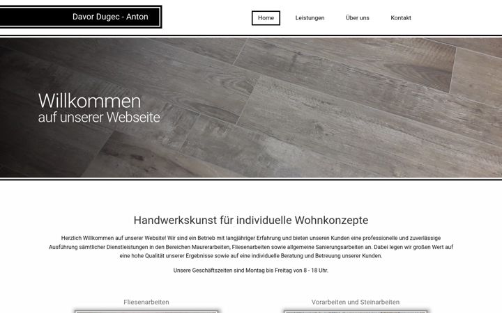 Screenshot of dugec-fliesen.de