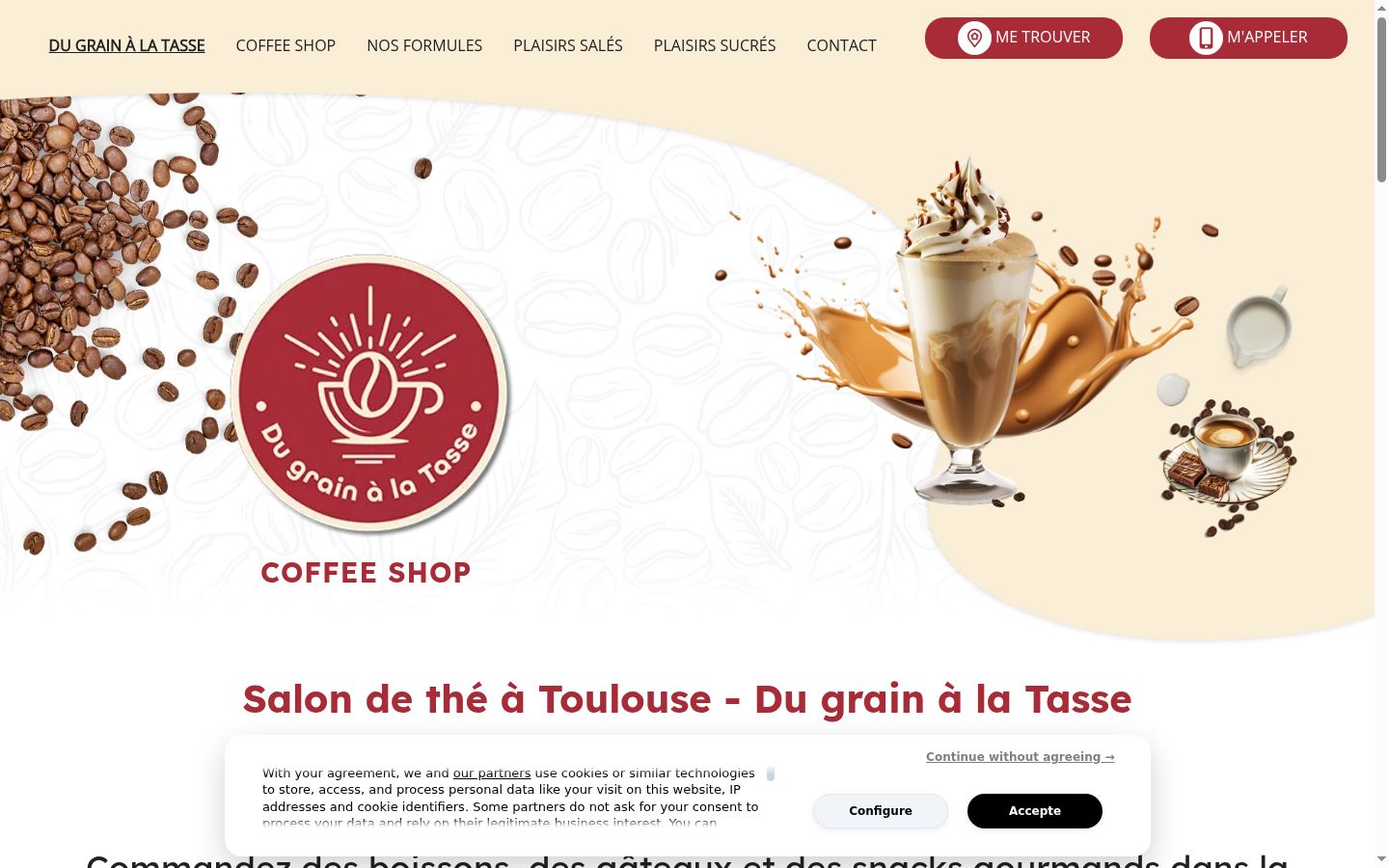 Screenshot tal-banner tal-kunsens muri qabel kwalunkwe interazzjoni