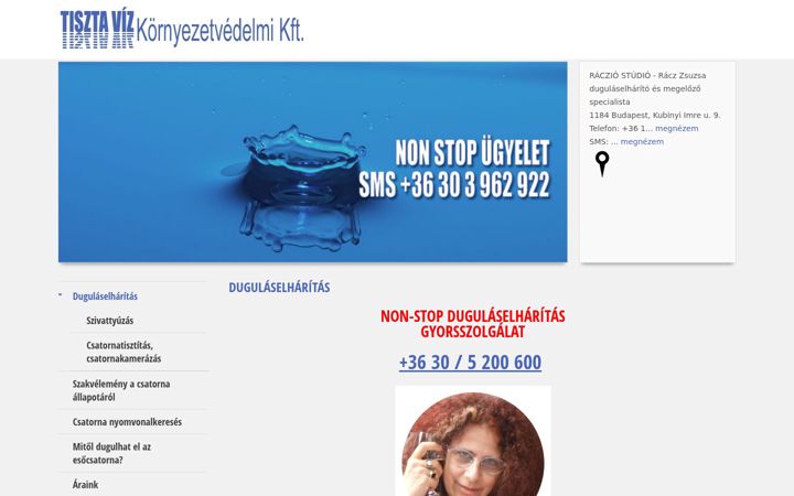 Screenshot ta' dugulas.hu