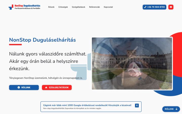 Screenshot ta' dugulaselharitasfertoszentmiklosfertod.hu