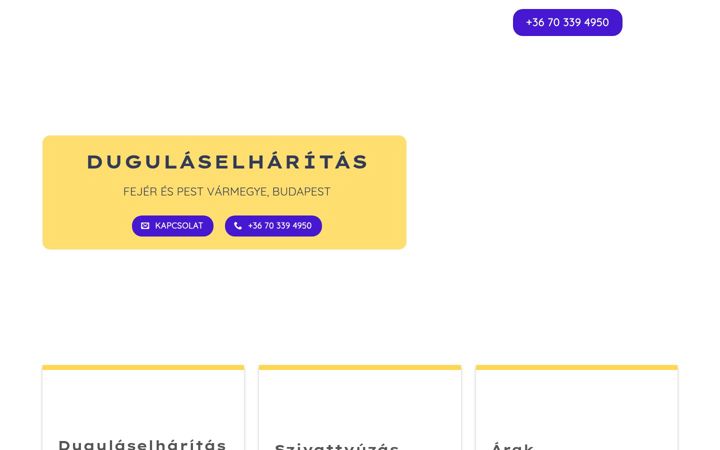 Screenshot ta' dugulaselharitast.hu