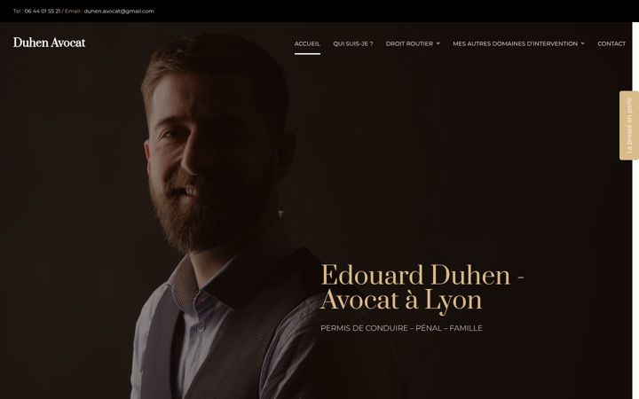 Screenshot of duhen-avocat.fr