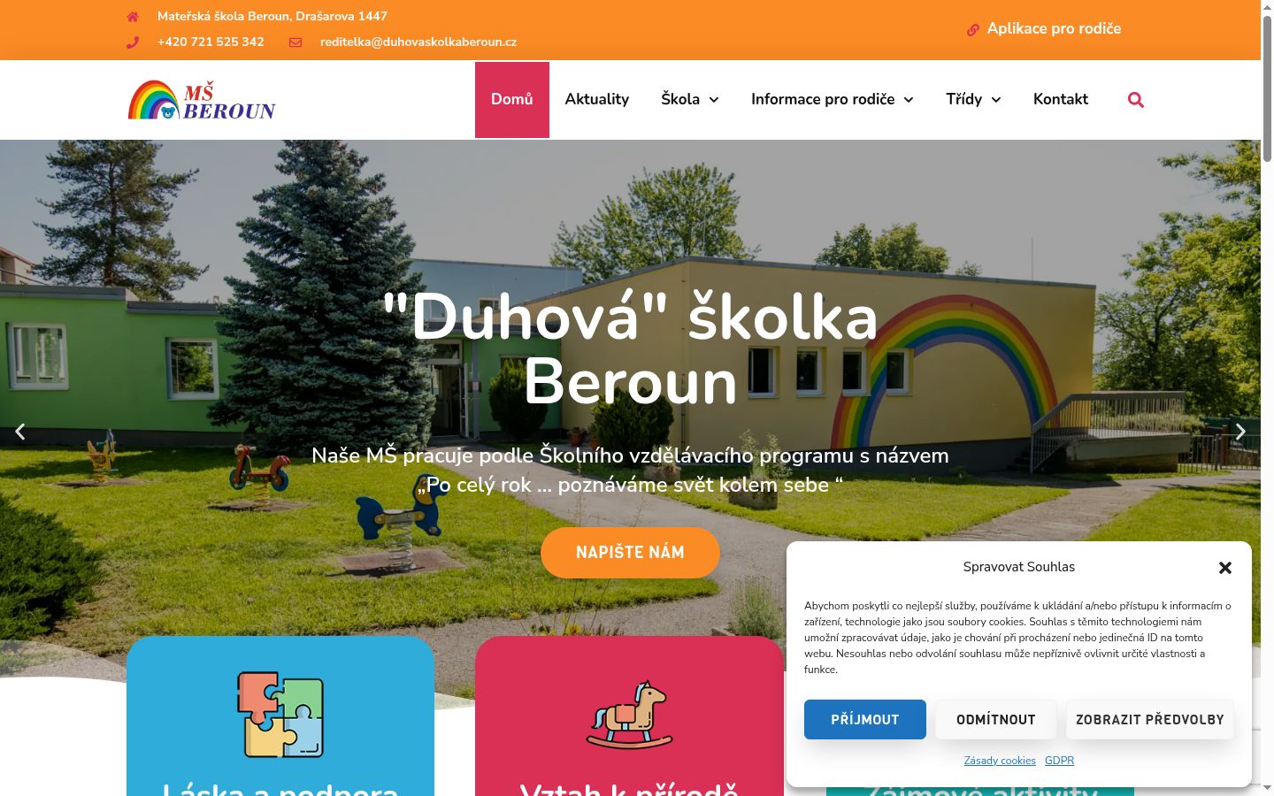 Screenshot tal-banner tal-kunsens muri qabel kwalunkwe interazzjoni