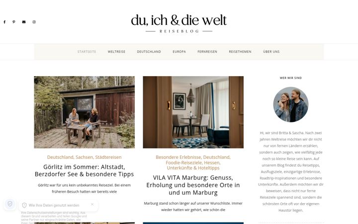 Screenshot of duichunddiewelt.de