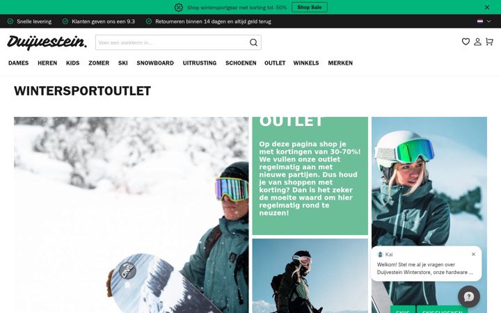 Screenshot of duijvestein-outlet.com