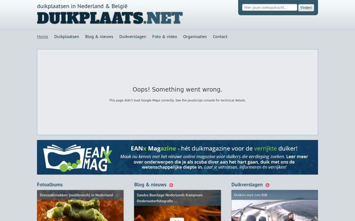 Zrzut ekranu duikplaats.net