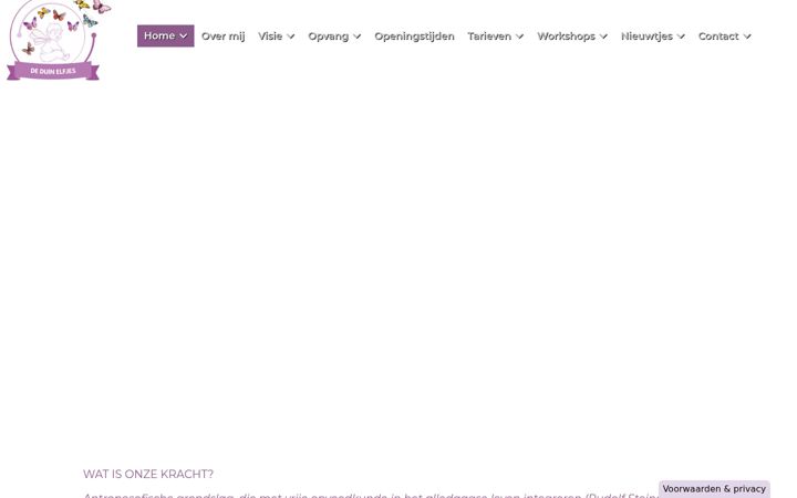 Screenshot di duinelfjes.nl