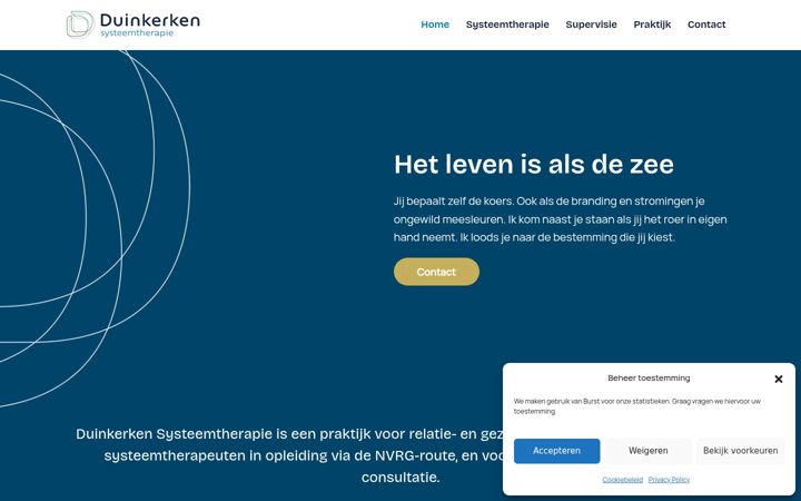 Screenshot di duinkerkensysteemtherapie.nl