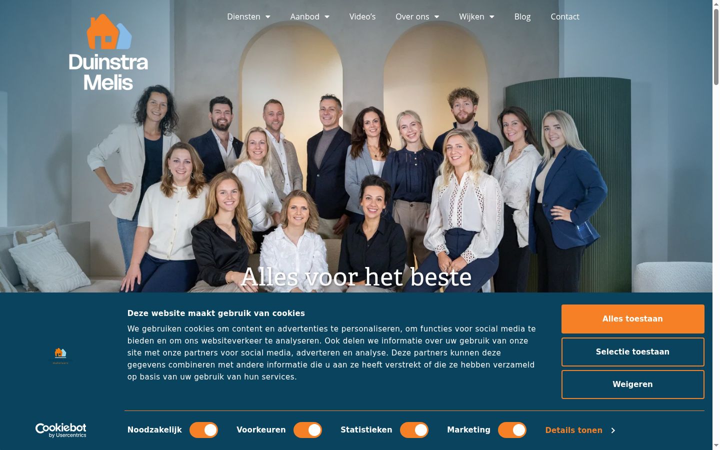 Sutikimo reklamjuostės, rodytos prieš bet kokią sąveiką, ekrano kopija