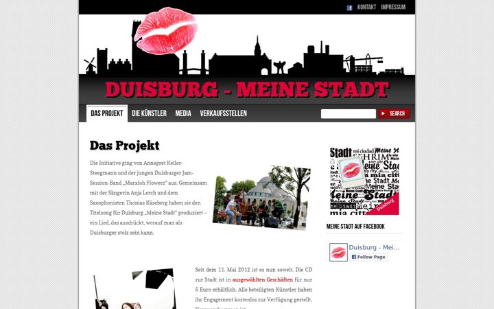 Captură de ecran a duisburg-meinestadt.org