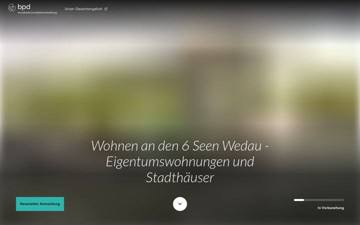 Screenshot of duisburg-wohnen.de